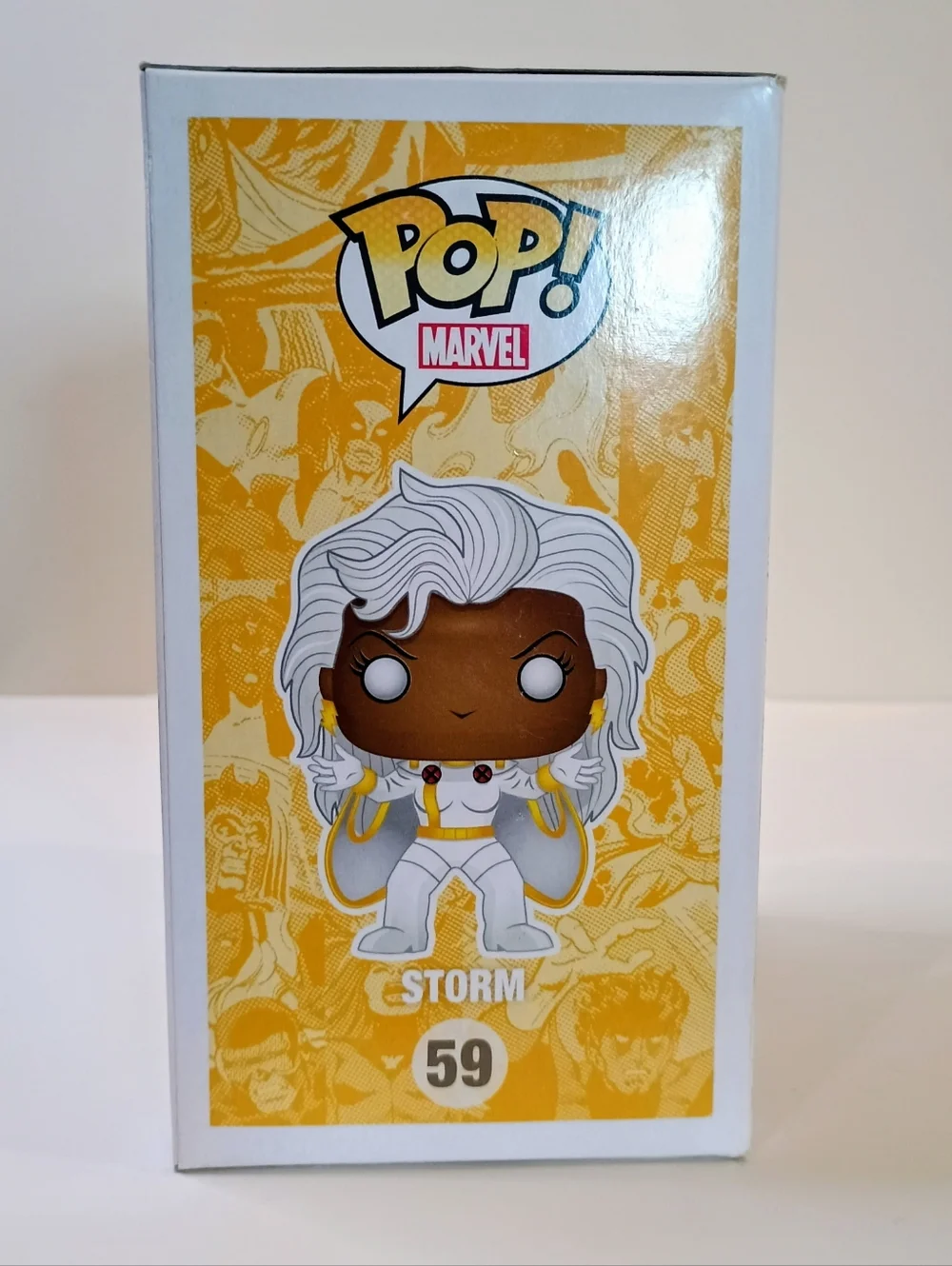 Funko Pop! Marvel Storm Vinyl Figure - White & Yellow